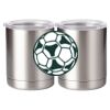 10 oz. Silver Stainless Steel Short Tumbler Thumbnail