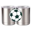 10 oz. Silver Stainless Steel Short Tumbler Thumbnail