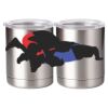 10 oz. Silver Stainless Steel Short Tumbler Thumbnail