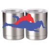 10 oz. Silver Stainless Steel Short Tumbler Thumbnail