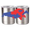 10 oz. Silver Stainless Steel Short Tumbler Thumbnail