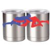 10 oz. Silver Stainless Steel Short Tumbler Thumbnail