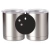 10 oz. Silver Stainless Steel Short Tumbler Thumbnail