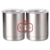 10 oz. Silver Stainless Steel Short Tumbler Thumbnail