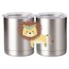 10 oz. Silver Stainless Steel Short Tumbler Thumbnail