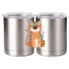 10 oz. Silver Stainless Steel Short Tumbler Thumbnail