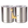 10 oz. Silver Stainless Steel Short Tumbler Thumbnail