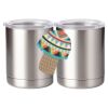 10 oz. Silver Stainless Steel Short Tumbler Thumbnail