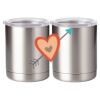 10 oz. Silver Stainless Steel Short Tumbler Thumbnail