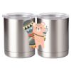 10 oz. Silver Stainless Steel Short Tumbler Thumbnail