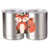 10 oz. Silver Stainless Steel Short Tumbler Thumbnail