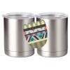 10 oz. Silver Stainless Steel Short Tumbler Thumbnail