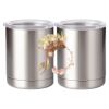 10 oz. Silver Stainless Steel Short Tumbler Thumbnail
