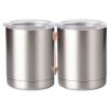 10 oz. Silver Stainless Steel Short Tumbler Thumbnail