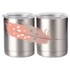 10 oz. Silver Stainless Steel Short Tumbler Thumbnail