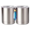 10 oz. Silver Stainless Steel Short Tumbler Thumbnail