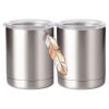10 oz. Silver Stainless Steel Short Tumbler Thumbnail