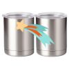 10 oz. Silver Stainless Steel Short Tumbler Thumbnail