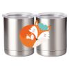 10 oz. Silver Stainless Steel Short Tumbler Thumbnail