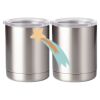 10 oz. Silver Stainless Steel Short Tumbler Thumbnail