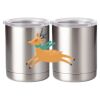 10 oz. Silver Stainless Steel Short Tumbler Thumbnail