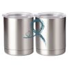 10 oz. Silver Stainless Steel Short Tumbler Thumbnail