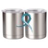 10 oz. Silver Stainless Steel Short Tumbler Thumbnail