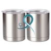 10 oz. Silver Stainless Steel Short Tumbler Thumbnail
