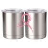 10 oz. Silver Stainless Steel Short Tumbler Thumbnail
