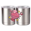 10 oz. Silver Stainless Steel Short Tumbler Thumbnail