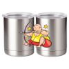 10 oz. Silver Stainless Steel Short Tumbler Thumbnail