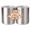 10 oz. Silver Stainless Steel Short Tumbler Thumbnail