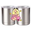 10 oz. Silver Stainless Steel Short Tumbler Thumbnail