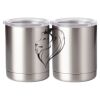 10 oz. Silver Stainless Steel Short Tumbler Thumbnail