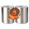 10 oz. Silver Stainless Steel Short Tumbler Thumbnail