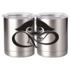 10 oz. Silver Stainless Steel Short Tumbler Thumbnail