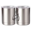 10 oz. Silver Stainless Steel Short Tumbler Thumbnail