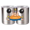 10 oz. Silver Stainless Steel Short Tumbler Thumbnail