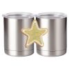 10 oz. Silver Stainless Steel Short Tumbler Thumbnail