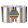 10 oz. Silver Stainless Steel Short Tumbler Thumbnail