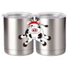 10 oz. Silver Stainless Steel Short Tumbler Thumbnail