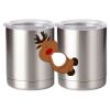10 oz. Silver Stainless Steel Short Tumbler Thumbnail