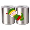 10 oz. Silver Stainless Steel Short Tumbler Thumbnail