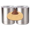 10 oz. Silver Stainless Steel Short Tumbler Thumbnail