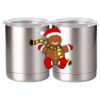 10 oz. Silver Stainless Steel Short Tumbler Thumbnail