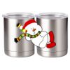 10 oz. Silver Stainless Steel Short Tumbler Thumbnail