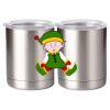 10 oz. Silver Stainless Steel Short Tumbler Thumbnail