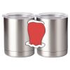 10 oz. Silver Stainless Steel Short Tumbler Thumbnail