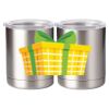 10 oz. Silver Stainless Steel Short Tumbler Thumbnail