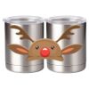 10 oz. Silver Stainless Steel Short Tumbler Thumbnail